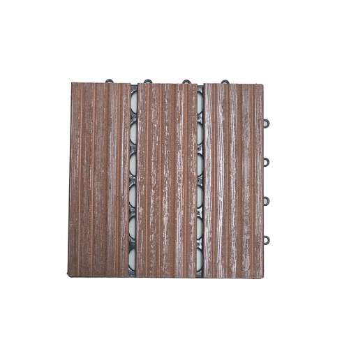 کفپوش مدل تایل 30×30 چوب پلاست rf110