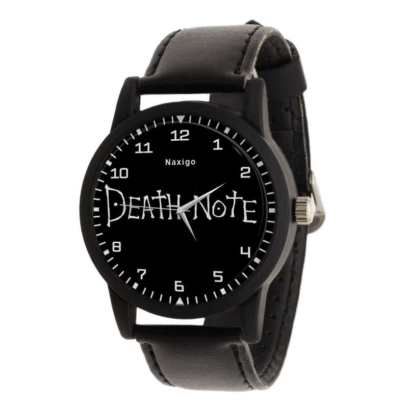 ساعت مچی عقربه ای ناکسیگو مدل انیمه Death Note کد LF6791 ساعت مچی عقربه ای ناکسیگو مدل انیمه Death Note کد LF6791