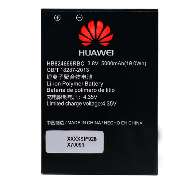 باتری مودم مدل HB824666RBC ظرفیت 5000 میلی آمپر ساعت مناسب برای مودم قابل حمل هوآوی E5785- 330