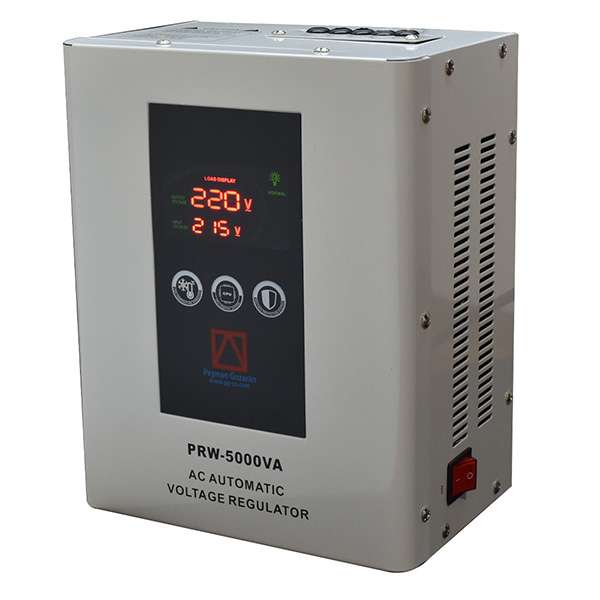 استابلایزر پیمان گزاران مدل PRW-5000 ظرفیت 5000 ولت آمپر