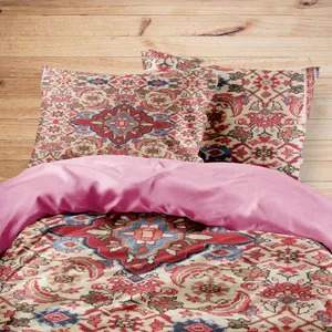 سرویس روتختی مدوپد طرح فرش ساروق مدل C-Sarough27 یک نفره 4 تکه