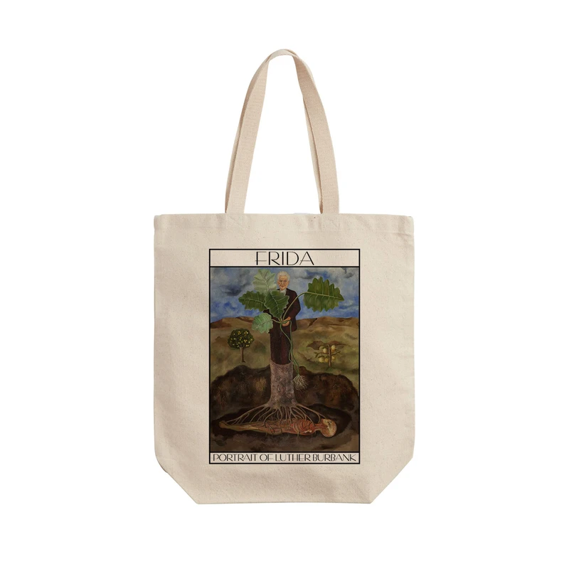 ساک خرید ترمه طراحان ایده مدل پرتره لوتر بوربانک از فریدا کد art0153 - L