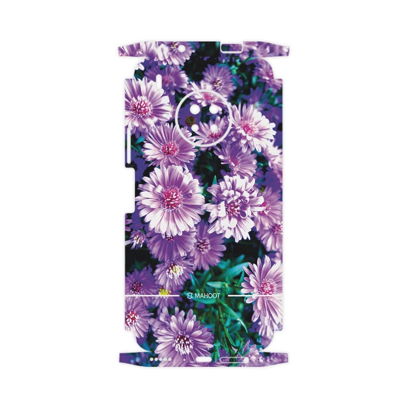 برچسب پوششی ماهوت مدل Purple-Flower-FullSkin مناسب برای گوشی موبایل هوآوی Y9a