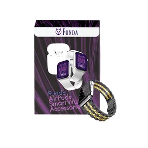 بند فوندا مدل -7bead مناسب برای اپل واچ 38/40 میلی متری