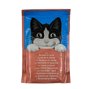 پوچ گربه بالغ فلیکس مدل ژله ای طعم ماهی وزن 85 گرم