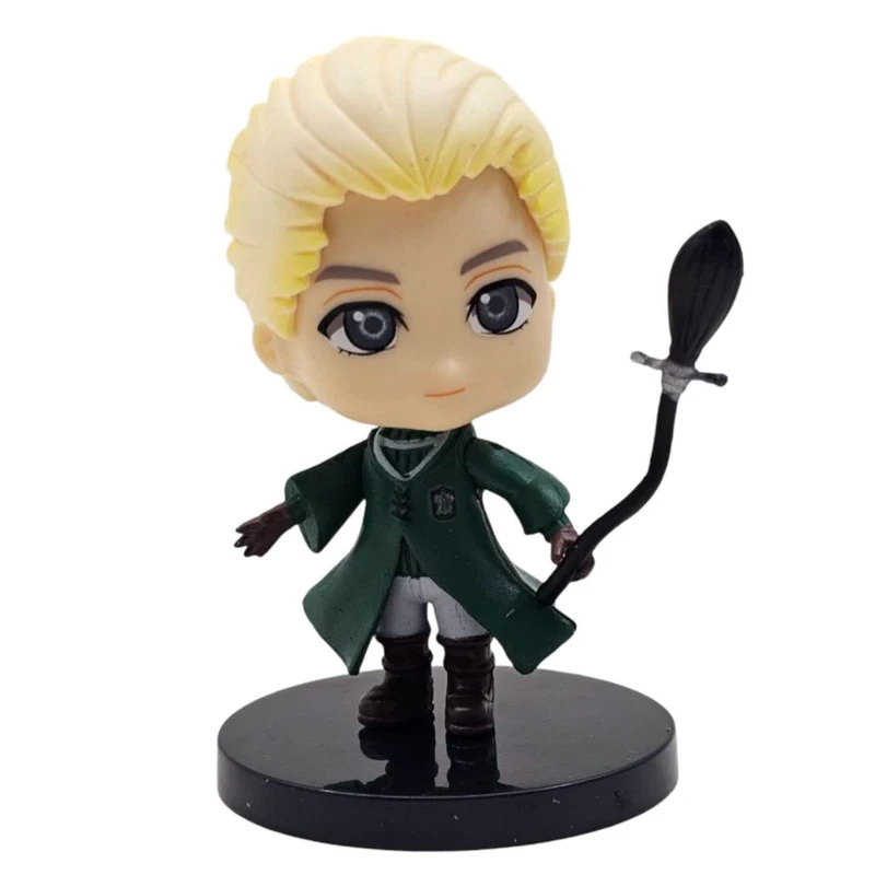 فیگور ناب سل مدل هری پاتر شخصیت دراکو مالفوی جارو به دست ارتفاع 8 سانتی متر