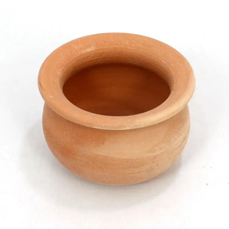 گلدان سفالی طرح خمره