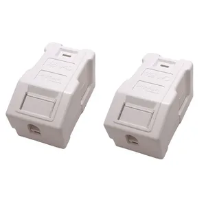 باکس کیستون شبکه مدل CAT6 مجموعه 2 عددی