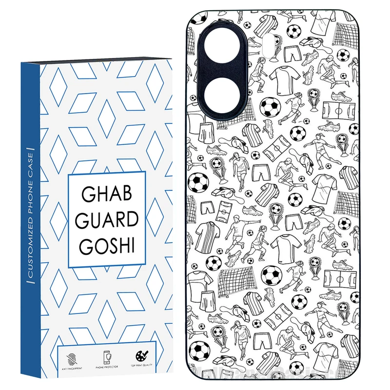کاور قاب گارد گوشی طرح فوتبال کد TPU-118 مناسب برای گوشی موبایل شیائومی REDMI 13C / POCO C65