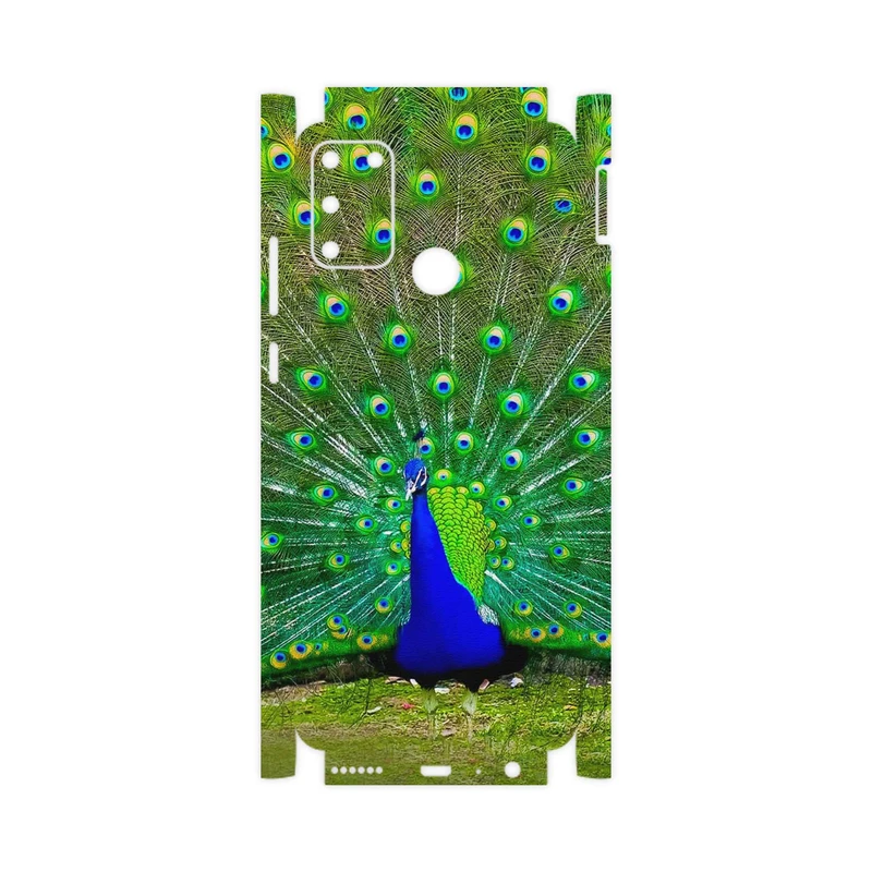 برچسب پوششی ماهوت مدل Peacock-FullSkin مناسب برای گوشی موبایل آنر 9A