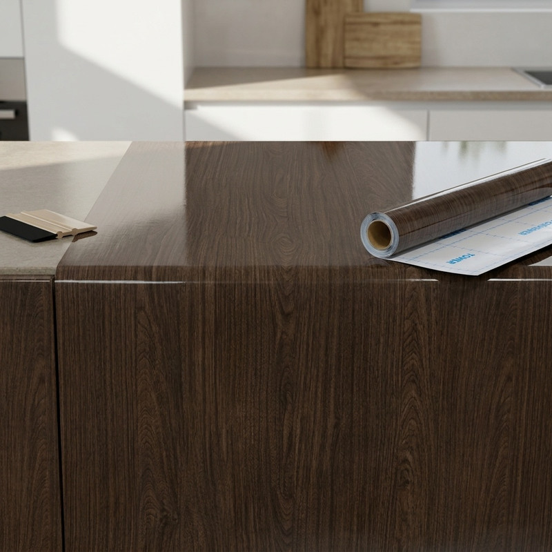 برچسب کابینت طرح چوب هایگلاس کد 6206