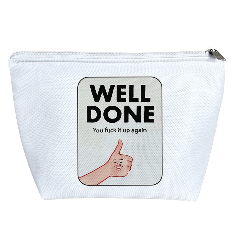 کیف لوازم آرایش دخترانه خندالو مدل آفرین گند زدی! کد 9978