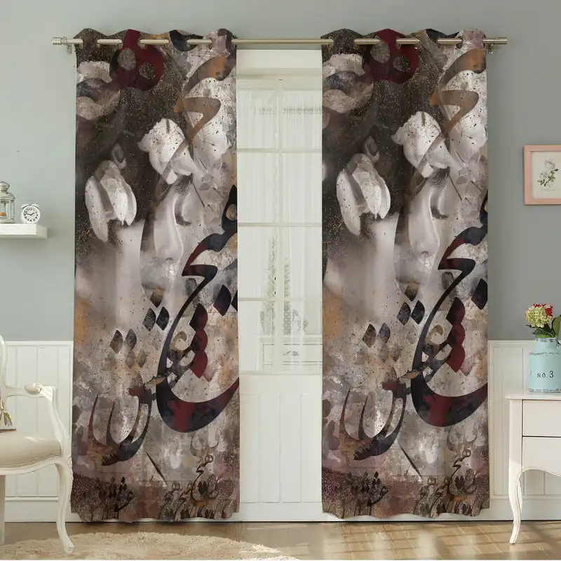 پرده نیروانا طرح مدرن مدل مخمل کد 8890 سایز 140×280 سانتی متر