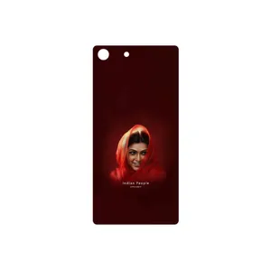 MAHOOT Portrait of an Indian Woman Cover Sticker for Sony Xperia M5