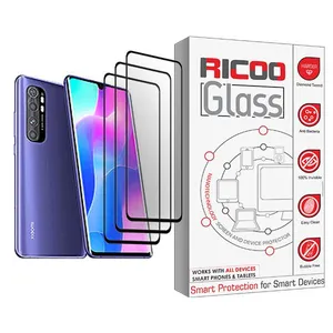 Ricoo Ricoo Glass MIX003 Screen Protector For Xiaomi Mi Note 10 Lite Pack Of 3