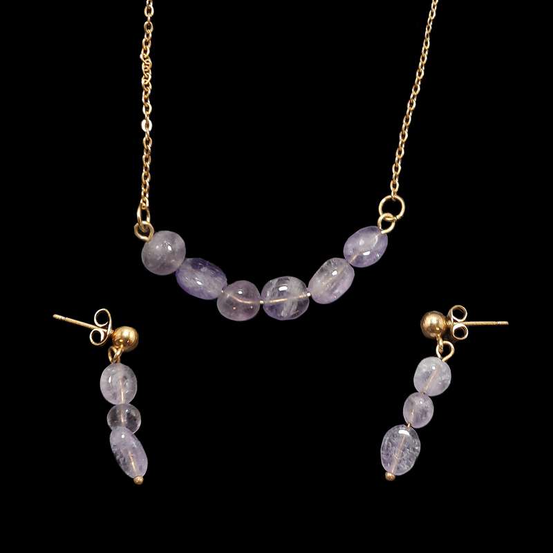 نیم ست زنانه مدل آمیتیست کد 01