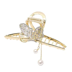 کلیپس مو زنانه مدل پروانه نیمه آویزدار