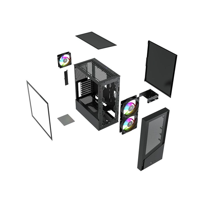کیس کامپیوتر لاجی کی مدل LK-C273B