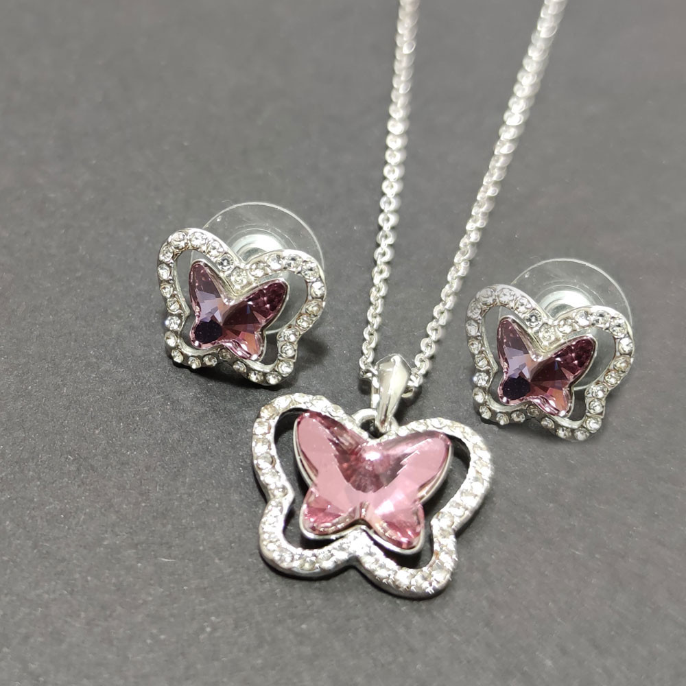 نیم ست زنانه مدل پروانه