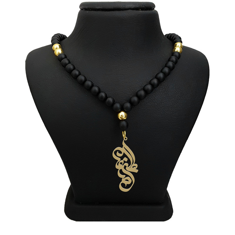 گردنبند نقره مردانه ترمه ۱ مدل علی اصغر کد ma 1125 گردنبند نقره مردانه ترمه ۱ مدل علی اصغر کد ma 1125