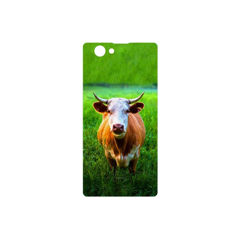 برچسب پوششی ماهوت مدل Cow مناسب برای گوشی موبایل سونی Xperia Z1 Compact