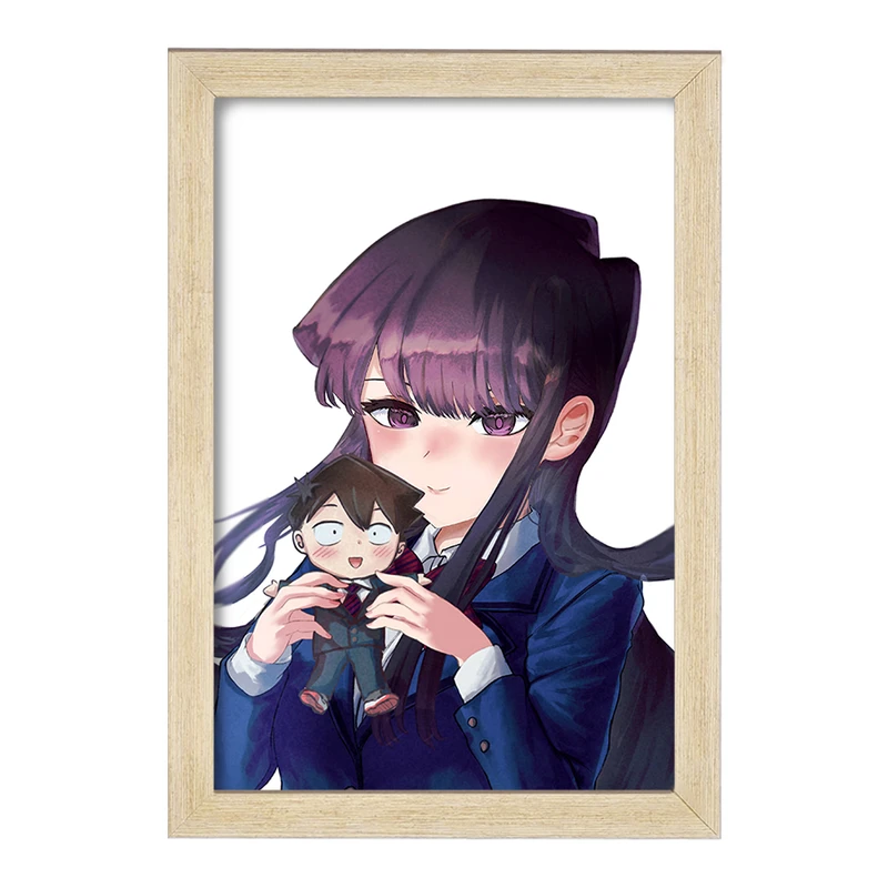 تابلو خندالو مدل انیمه کومی سان  کد 16065