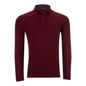 پولوشرت آستین بلند مردانه سیاوود مدل 2228911 R-DK RD