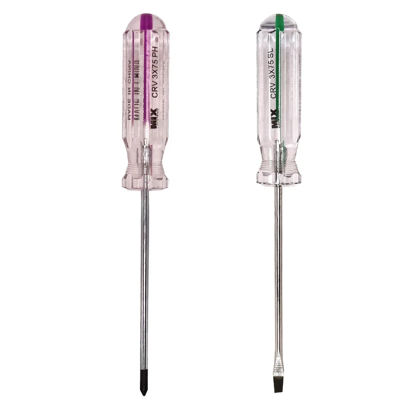 پیچ گوشتی میکس مدل ART-SET02-PHSL-3x75 مجموعه دو عددی