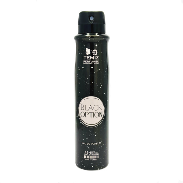 اسپری بدن زنانه تمیز مدل BLACK OPIUM حجم 200 میلی لیتر