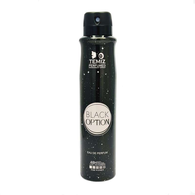 اسپری بدن زنانه تمیز مدل BLACK OPIUM حجم 200 میلی لیتر اسپری بدن زنانه تمیز مدل BLACK OPIUM حجم 200 میلی لیتر