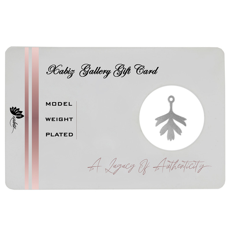 طلا گرمی 18 عیار ژابیز مدل برگ h119