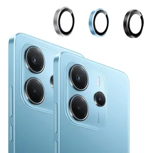 محافظ لنز دوربین فلزی مدل Objektif مناسب برای گوشی موبایل شیائومی Redmi Note 14 4G