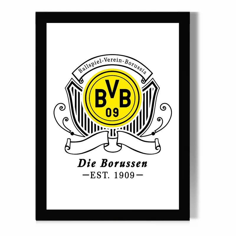 تابلو مدل دیواری طرح دورتموند | Dortmund کد FD529