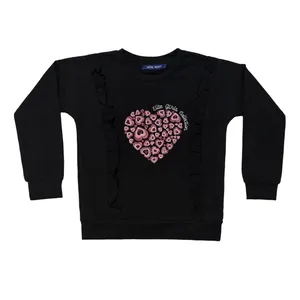 سویشرت دخترانه اليت مدل قلبي كد 1-707