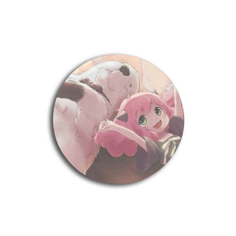 زیر لیوانی مدل انیمه آنیا خانواده اسپای کیوت کد 164 Spy × Family