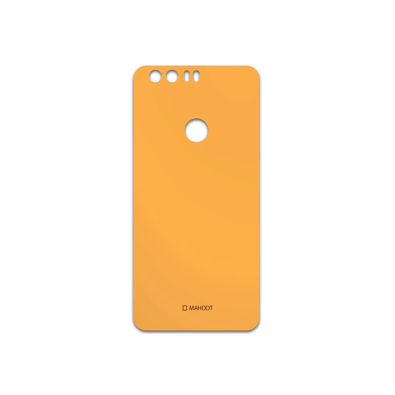 برچسب پوششی ماهوت مدل Matte-Orange مناسب برای گوشی موبایل آنر 8