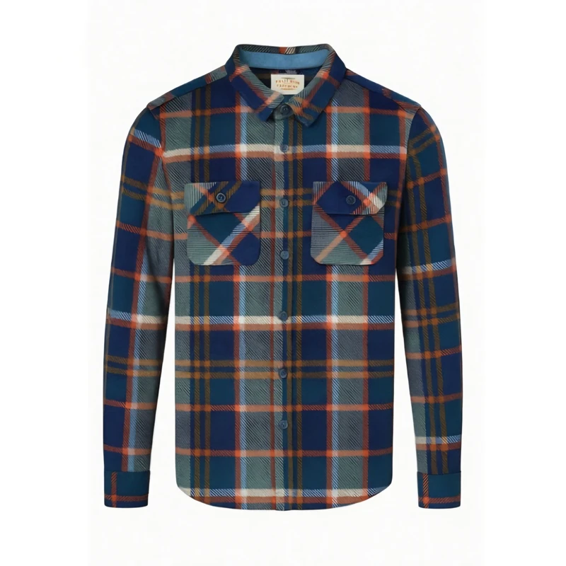 پیراهن آستین بلند مردانه تلوراید کلوتینگ مدل پلار کد 152647