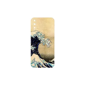 MAHOOT The Great Wave off Kanagawa of Hokusai Cover Sticker for Huawei Y8p