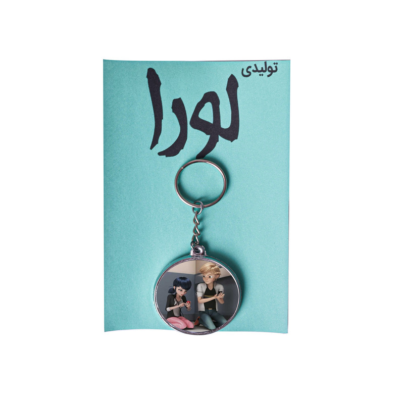 جاکلیدی دخترانه مدل پشت آینه طرح دختر کفشدوزکی کد 14 جاکلیدی دخترانه مدل پشت آینه طرح دختر کفشدوزکی کد 14