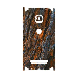 MAHOOT Wood Texture 6-FullSkin Cover Sticker for Motorola Moto Z2 Play
