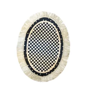 پادری طرح بیضی کد PA-001 سایز 50 × 80 سانتیمتر