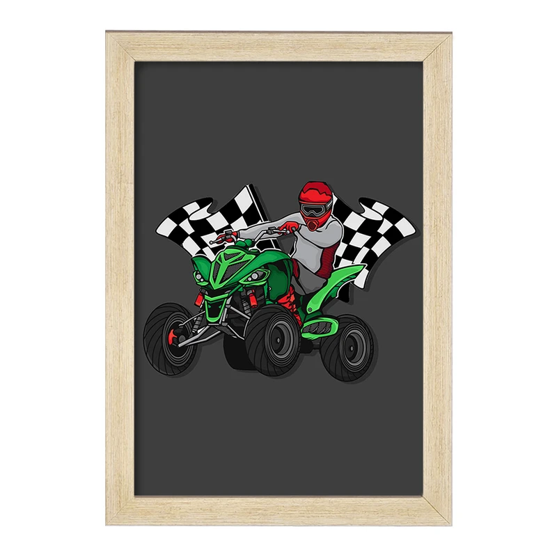 تابلو خندالو مدل موتور چهار چرخ کد 27832