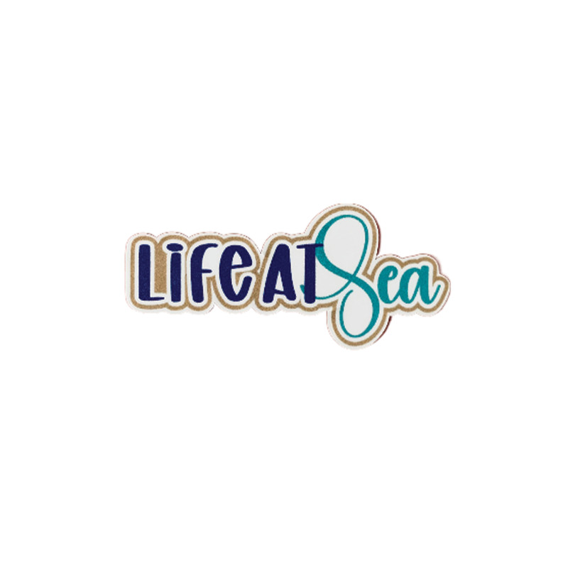 استیکر لپتاپ طرح life at sea کد 058