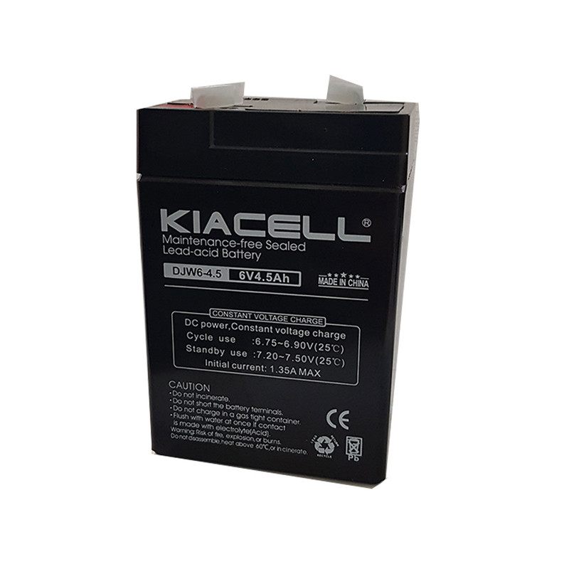 باتری سیلد اسید کیاسل مدل DJW6-4.5 ظرفیت 4.5 میلی آمپر