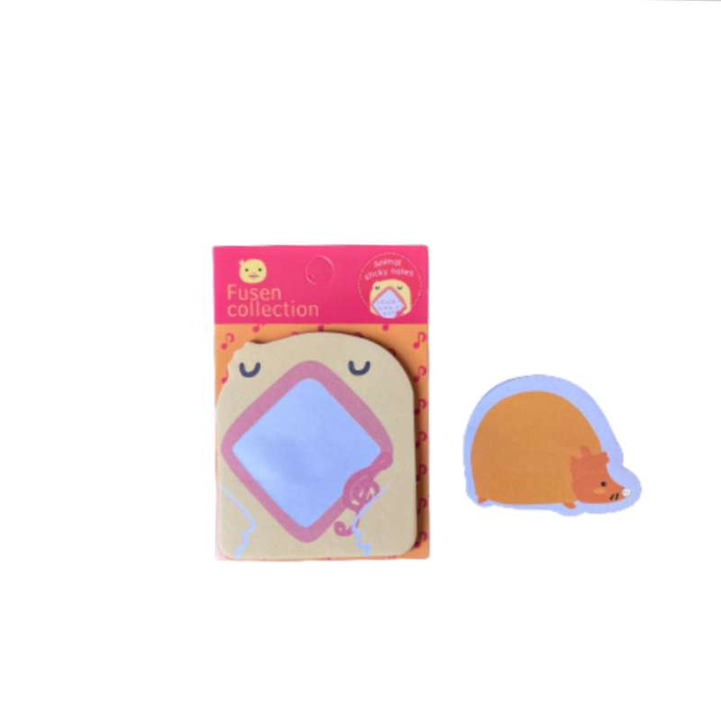 کاغذ یادداشت چسب دار مدل حیوانات کد 05 مجموعه 2 عددی