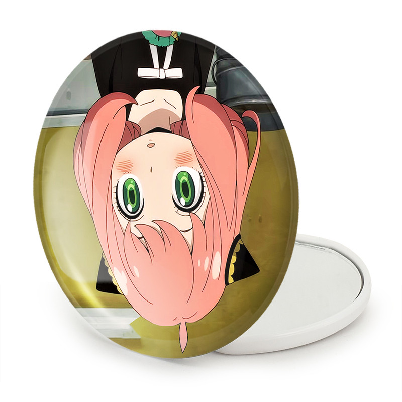 آینه جیبی خندالو طرح آنیا فورجر انیمه اسپای ایکس فمیلی مدل تاشو کد 15585