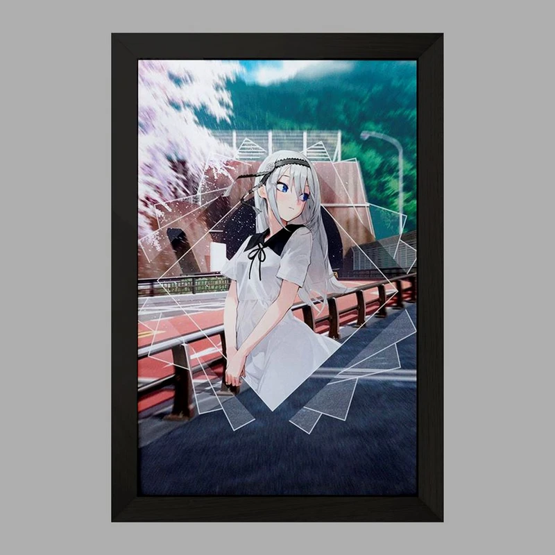 تابلو خندالو مدل کی شیروگانه انیمه کاگویا ساما  کد 16047