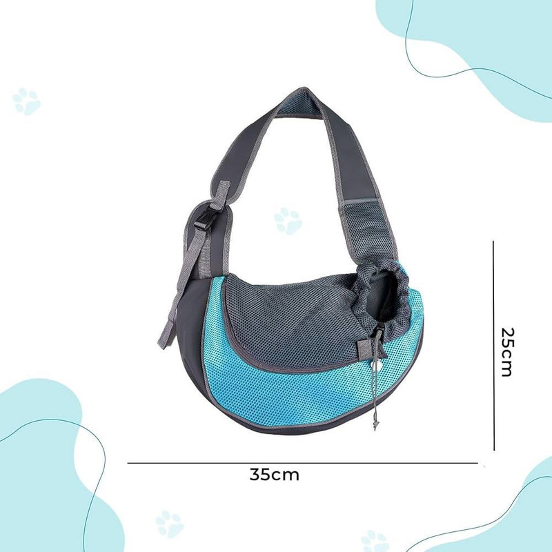 کیف حمل سگ و گربه مدل دوشی سایز L