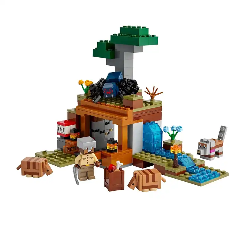 لگو 247 تکه سری Minecraft مدل The Armadillo Mine Expedition کد 21269