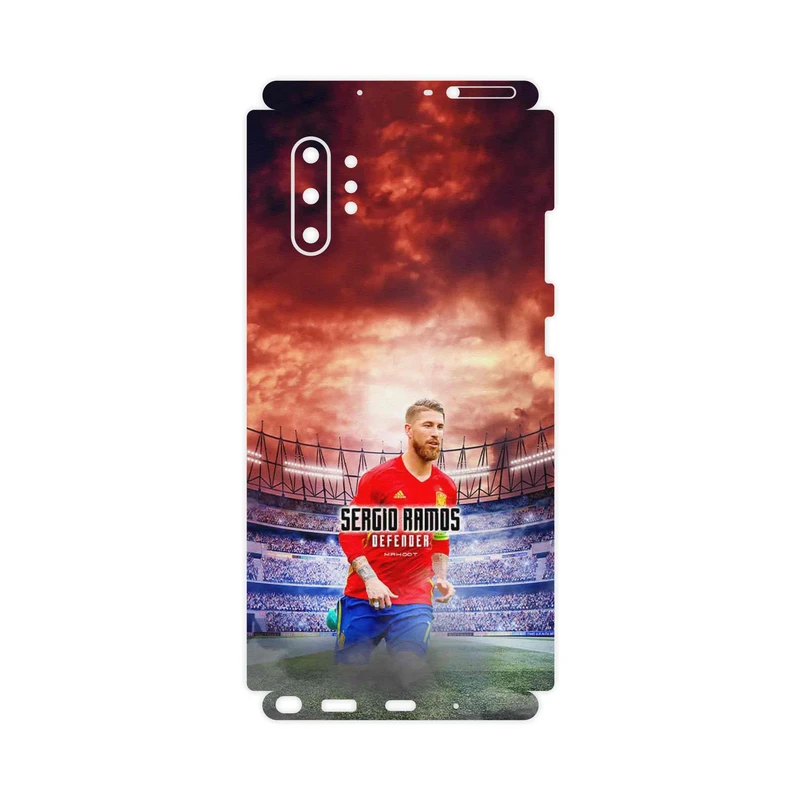 برچسب پوششی ماهوت مدل Sergio Ramos-FullSkin مناسب برای گوشی موبایل سامسونگ Galaxy Note 10 Plus